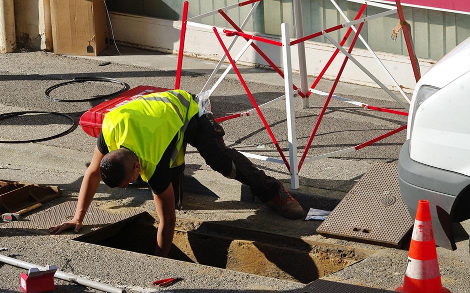 travaux assainissement L'Étang-la-Ville